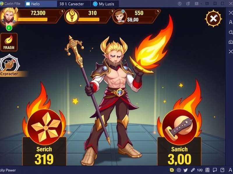 Cumin Flame Hero Character Showcase